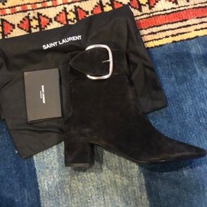 Brand New Saint Laurent Joplin Booties